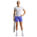 NIKE VICTORY DRI-FIT Tennisshirt mit kurzen Ärmeln für Damen, Weiß