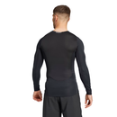 ADIDAS TECHFIT COMPRESSION TRAINING LONG SLEEVE TEE BLACK MAN
