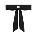 WILSON TIE HEADBAND BLACK