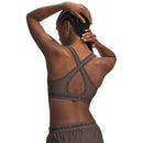 UNDER ARMOUR CROSSBACK MID GYM SPORTS BRA PEPPERCORN WOMAN