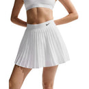 NIKE VICTORY DRI-FIT TENNISROCK MIT HOHER TAILLE WEIß DAMEN