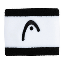 HEAD WRISTBAND STRIPED BLACK/WHITE (2X)