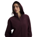 UNDER ARMOUR UNSTOPPABLE FLEECE JACKET OX BLOOD WOMAN