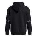 UNDER ARMOUR ICON FLEECE TAPED HOODIE BLACK JUNIOR