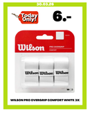 WILSON PRO OVERGRIP COMFORT WHITE (3X)