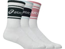 ASICS AEG LOGO CREW SOCK DARK NEPTUNE/MIDNIGHT/MORGANITE (3X)