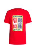 NIKE T-SHIRT COTTON UNIVERSITY RED MAN