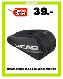 HEAD TOUR BAG L BLACK/WHITE