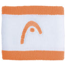 HEAD WRISTBAND STRIPED APRICOT/WHITE (2X)