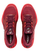 HEAD SPRINT PRO 4.0 CLAY RED/DARK RED MAN