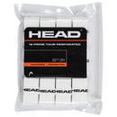 HEAD PRIME TOUR PERFORATED OVERGRIP WHITE (12X)