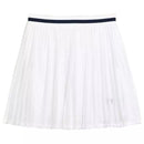 WILSON TEAM PLEATED SKIRT WHITE WOMAN
