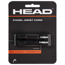 HEAD PADEL WRIST CORD BLACK (2X)