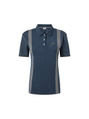 HEAD CLUB 25 TECH POLO SHIRT NAVYWOMAN