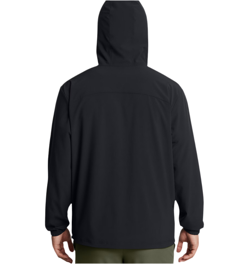 UNDER ARMOUR VIBE WOVEN WINDBREAKER BLACK MAN