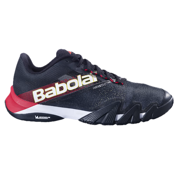 BABOLAT JET PREMURA 2 PADEL BLACK/TOMATO RED MAN