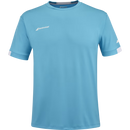 BABOLAT PLAY CREW NECK TEE CYAN BLUE BOY