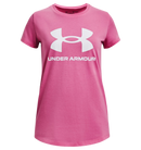 UNDER ARMOUR GRAPHIC SHORT SLEEVE PINK GIRL