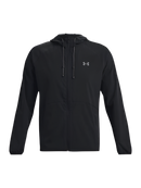 UNDER ARMOUR STRETCH WOVEN WINDBREAKER JACKET BLACK MAN