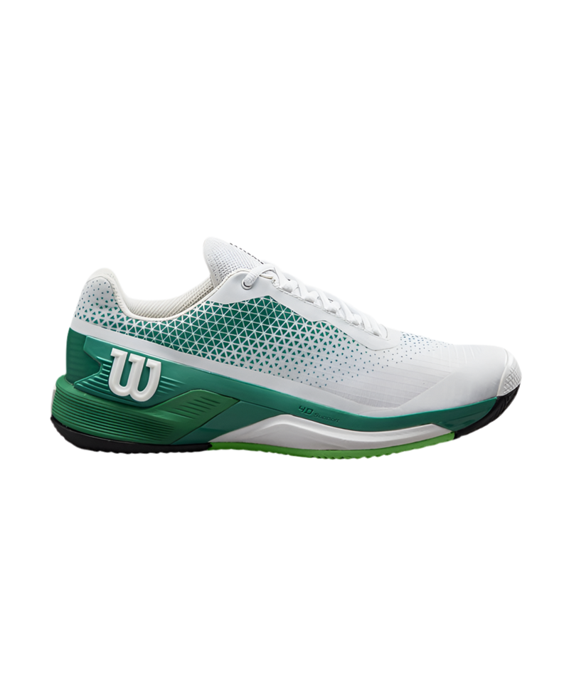 WILSON RUSH PRO 4.0 CLAY WHITE/GREEN MAN