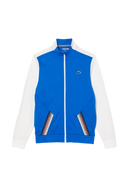 LACOSTE RETRO ZIPPED SWEATSHIRT BLUE MAN