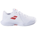 BABOLAT PROPULSE 3 AC WHITE/CORAL JUNIOR