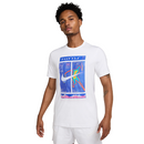 NIKE COURT DRI-FIT TENNIS T-SHIRT WHITE MAN