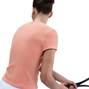 NIKE COURT ADVANTAGE DRI-FIT SHORT-SLEEVE TENNIS TOP APRICOT AGATE WOMAN