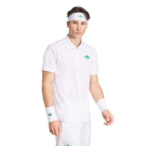 ADIDAS TENNIS PRO CLIMACOOL+ FREELIFT POLO SHIRT WHITE MAN