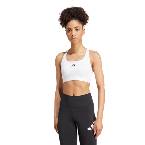 ADIDAS TENNIS POWERREACT BRA WHITE WOMAN