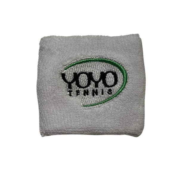 YOYO-TENNIS WRISTBAND WHITE/GREEN (1X)