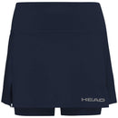 HEAD CLUB BASIC SKORT NAVY GIRL