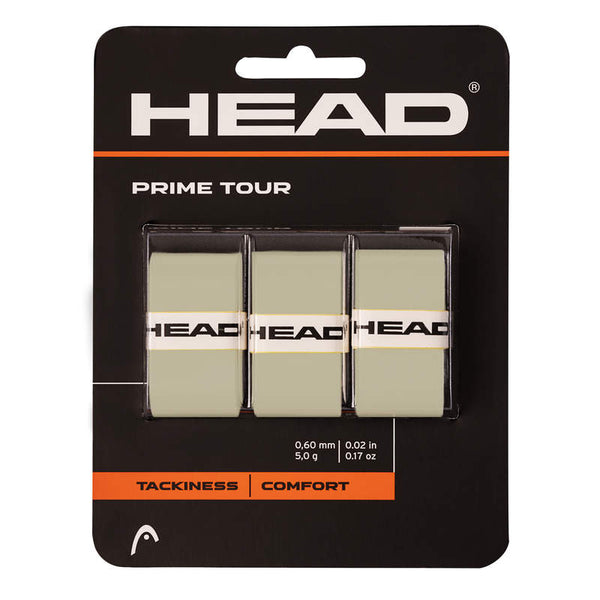 HEAD PRIME TOUR OVERGRIP GREY (3X)