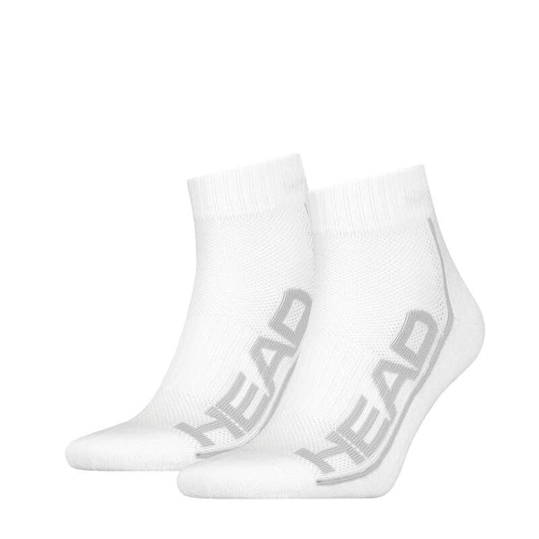 HEAD PERFORMANCE QUARTER SOCKS WHITE (2X)