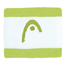 HEAD WRISTBAND STRIPED LIGHT LIME/WHITE (2X)