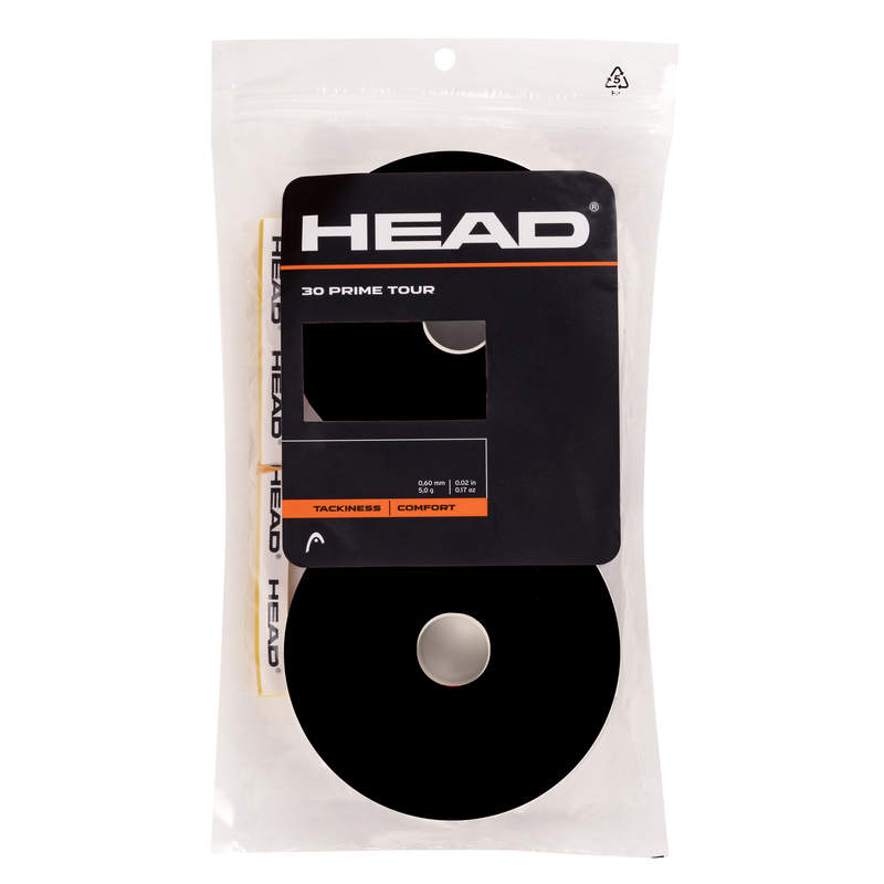 HEAD PRIME TOUR OVERGRIP BLACK (30X)