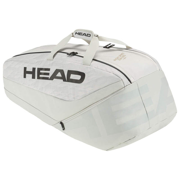 HEAD PRO X RACQUET BAG L CORDUROY WHITE/BLACK