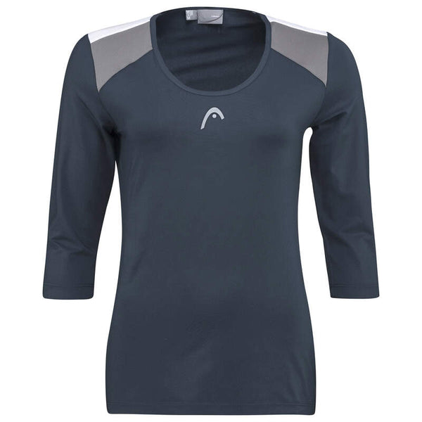 HEAD CLUB 22 TECH 3/4 SHIRT DARK BLUE WOMAN