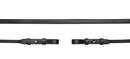 SCHOCKEMÖHLE DOUBLE BRIDLE REINS BLACK/SILVER