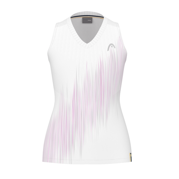 HEAD PERFORMANCE TANK TOP VIVID PINK/PRINT WOMAN