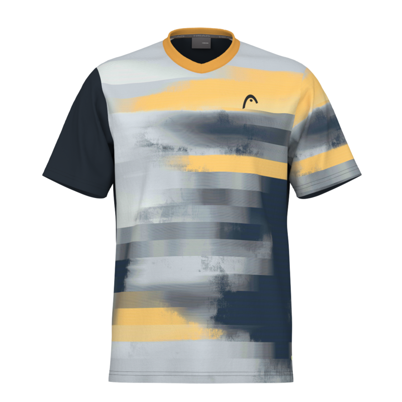 HEAD TOPSPIN T-SHIRT NAVY/BANANA BOY