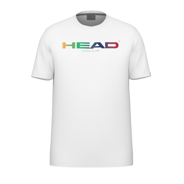 HEAD RAINBOW T-SHIRT WHITE JUNIOR