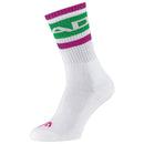 HEAD SOCKS TENNIS CREW CANDY GREEN/VIVID PINK (1X)