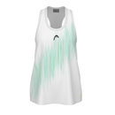 HEAD AGILITY TANK TOP CANDY/WHITE GIRL