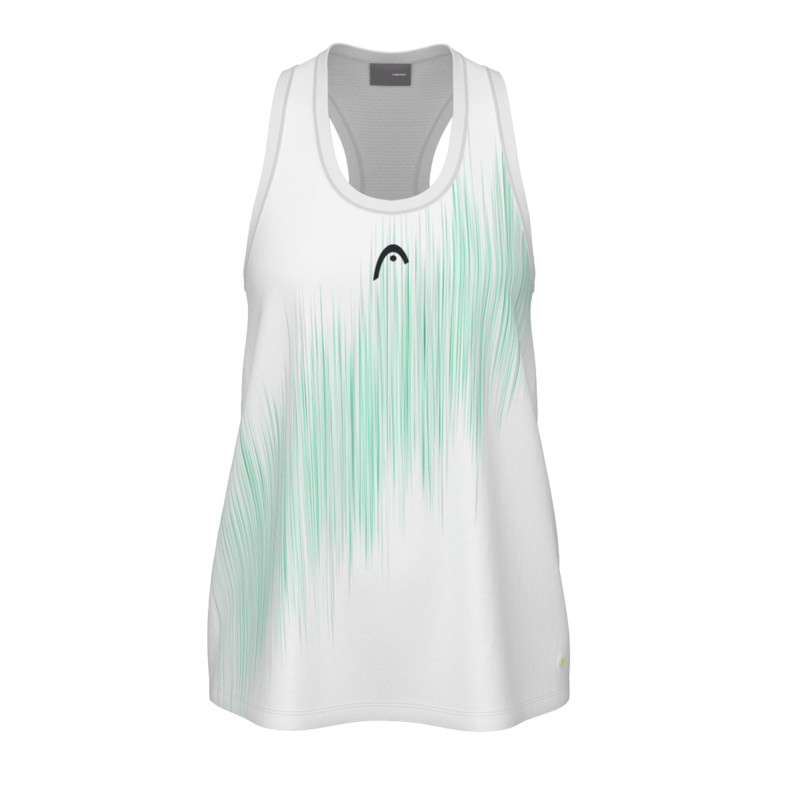 HEAD AGILITY TANK TOP CANDY/WHITE GIRL