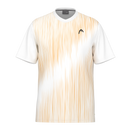 HEAD TOPSPIN T-SHIRT WHITE/BANANA BOY