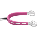 SPRENGER ULTRA FIT PINK GRIP SPORN MIT BALKENHOL-VERSCHLUSS - EDELSTAHL 25 mm FLACH