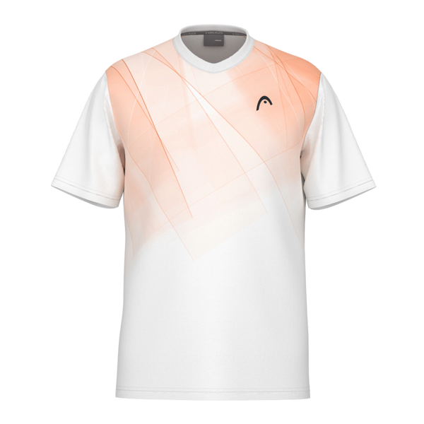 HEAD TOPSPIN T-SHIRT PRINT VISION/CAMPFIRE ORANGE MAN