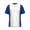 HEAD CLUB 25 TECH T-SHIRT ROYAL/WHITE BOY
