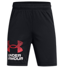 UNDER ARMOUR TECH™ LOGO SHORTS BLACK/RED BOY